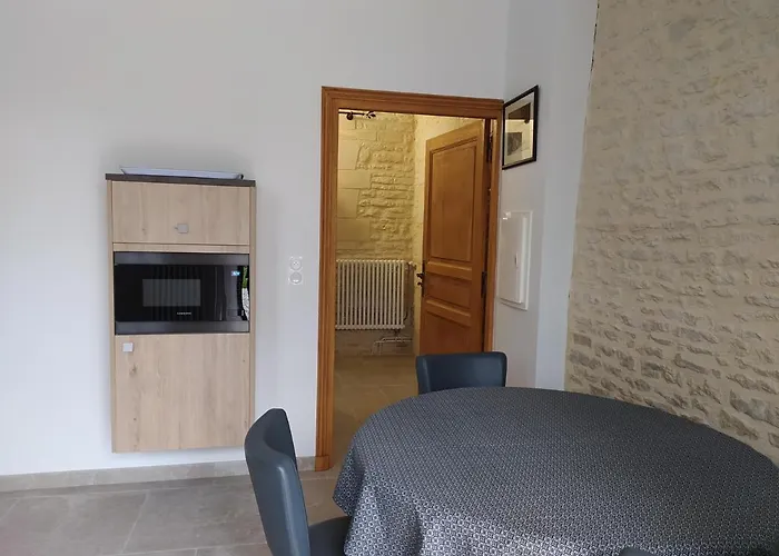Apartahotel Junior Triple Pmr Résidentielle Avec Cuisine Au Manoir De Mathan à 5mn D'arromanches Et 10 Mn De Bayeux